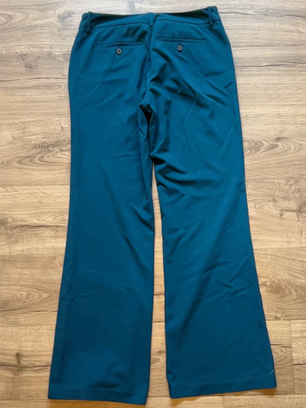 New York & Company Teal Wide Leg Dress Pants - Picture 8 of 8